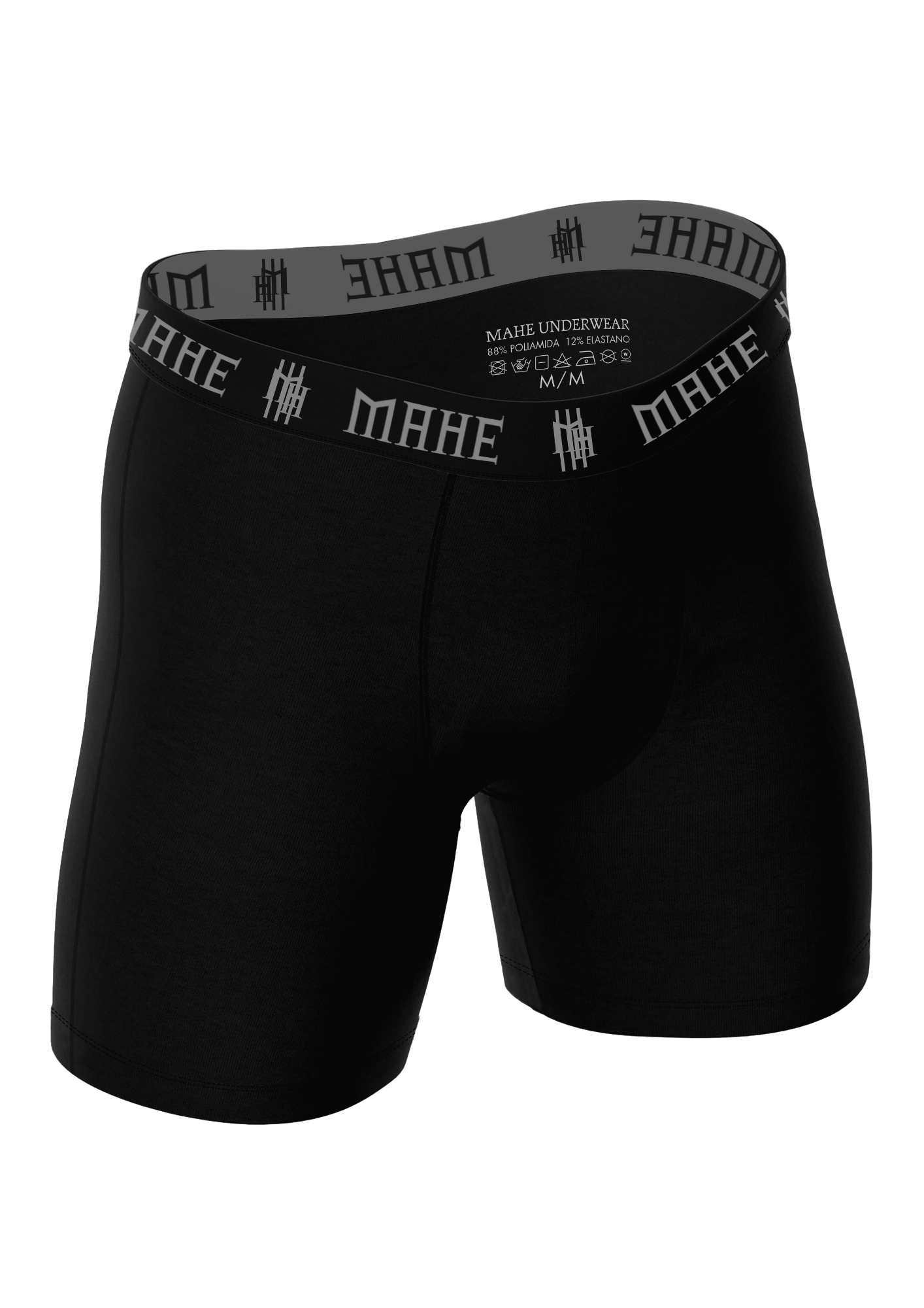 cueca mahe boxer poliamida black ref. 2020