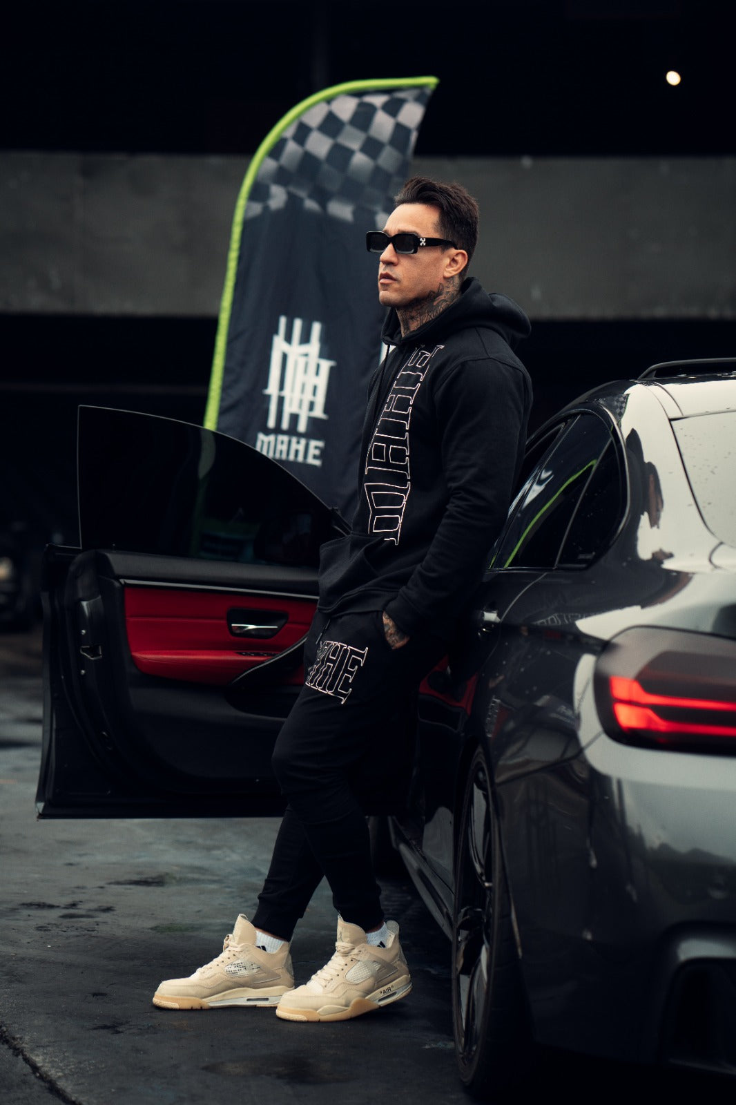 calça mahe race fury black