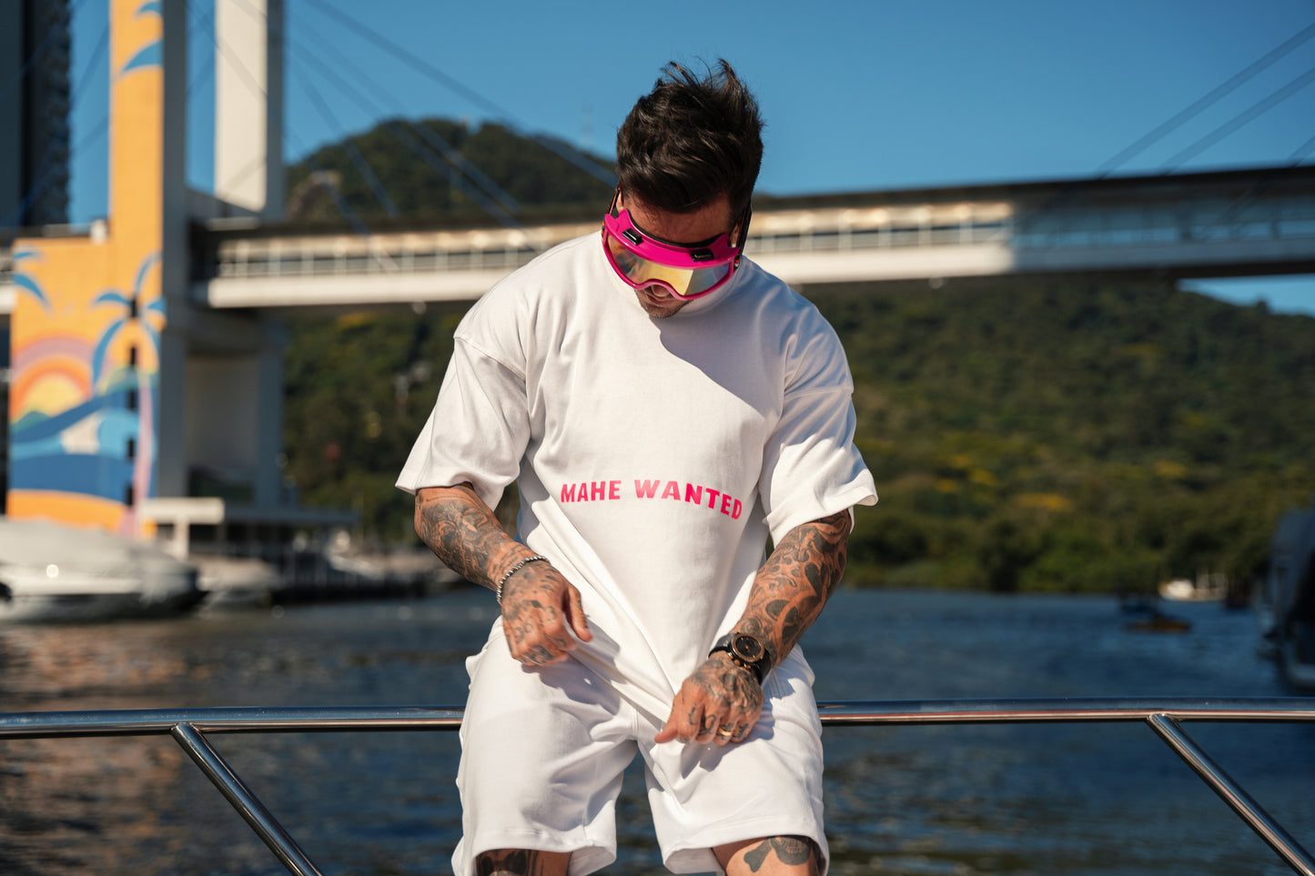 camiseta mahe over malibu
