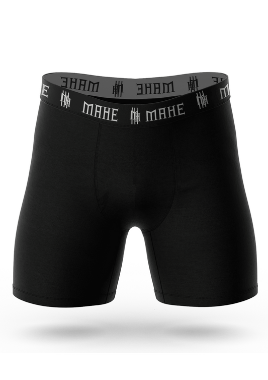 Cueca Mahe Boxer Poliamida Black Ref. 1010
