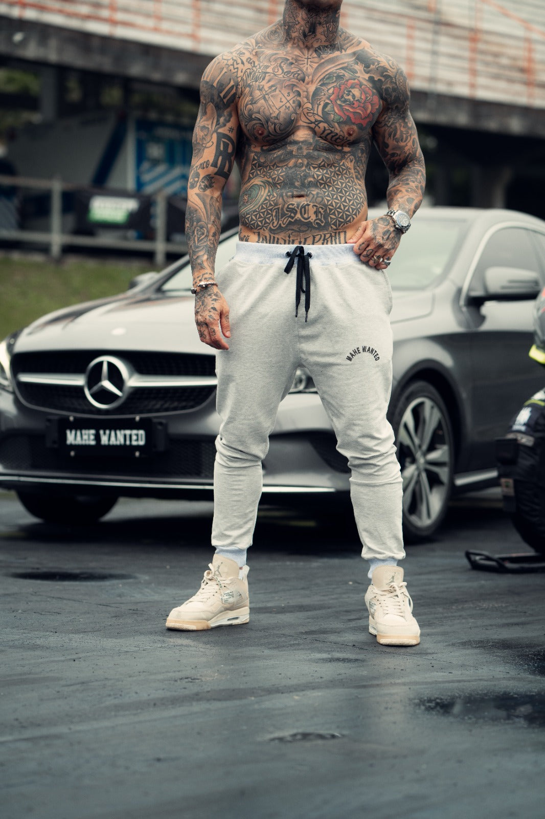 calça mahe hightlight gray