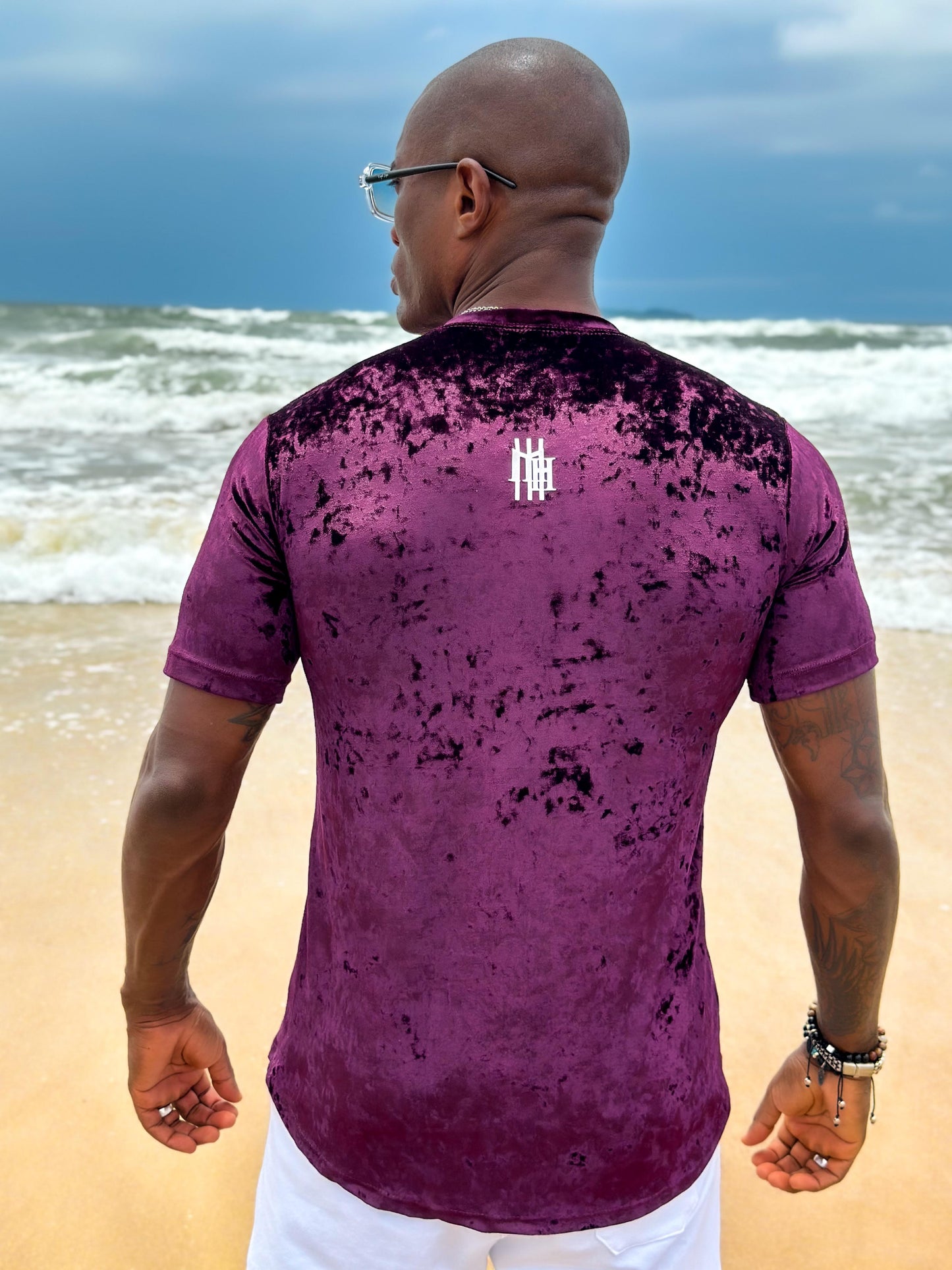 camiseta mahe velvet wine