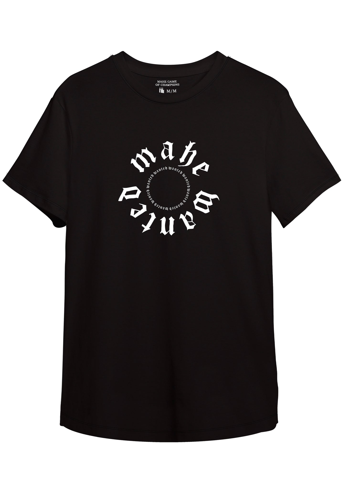 camiseta mahe black circle