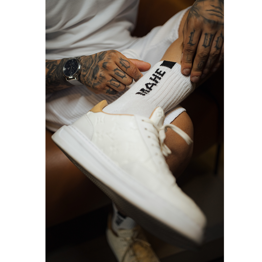 pack de  meias mahe everyday white