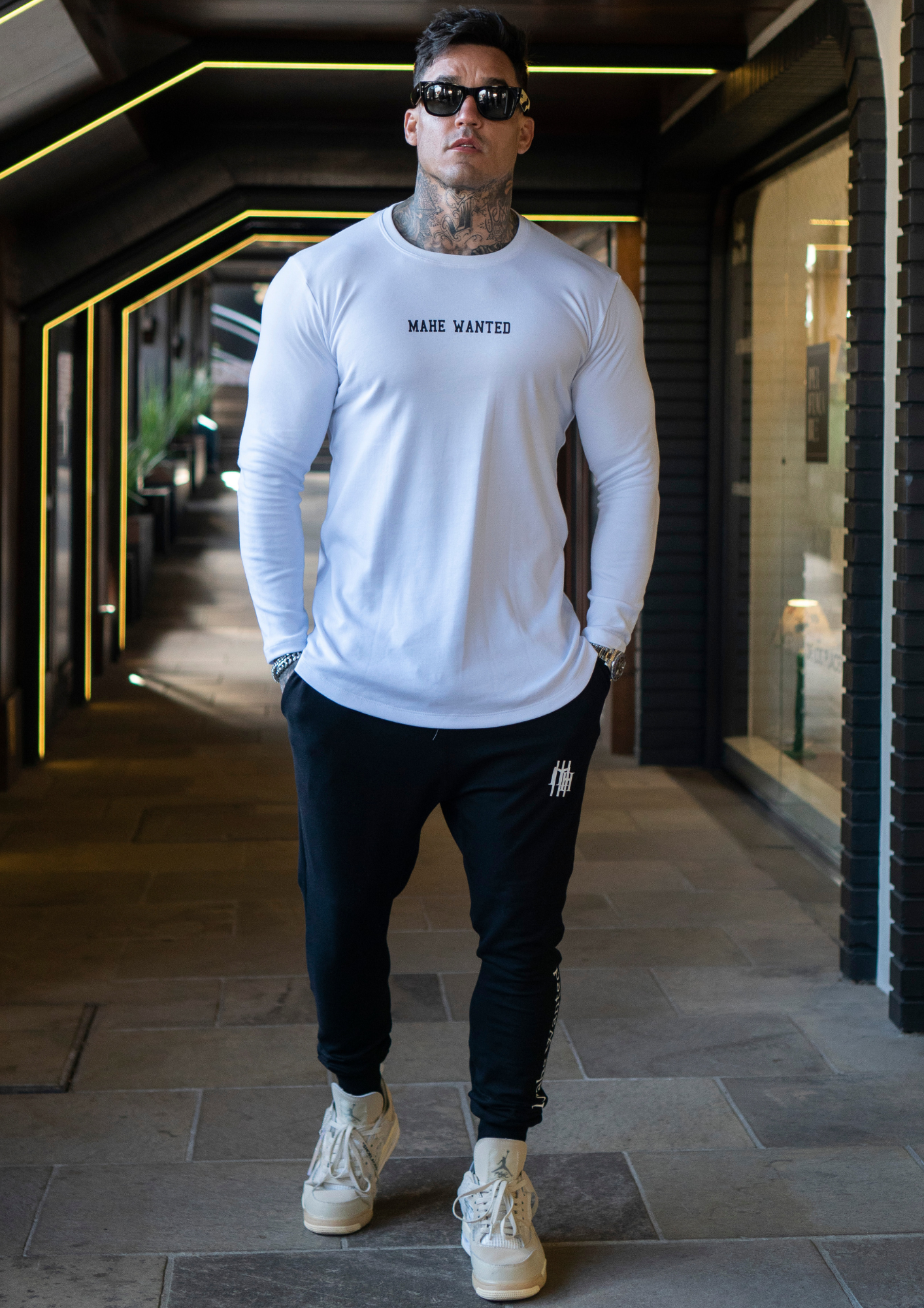 manga longa mahe white reflex