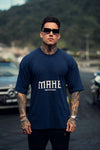 Camiseta Mahe Over Trust In Timing Blue