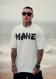 Camiseta Mahe Over Fleck White