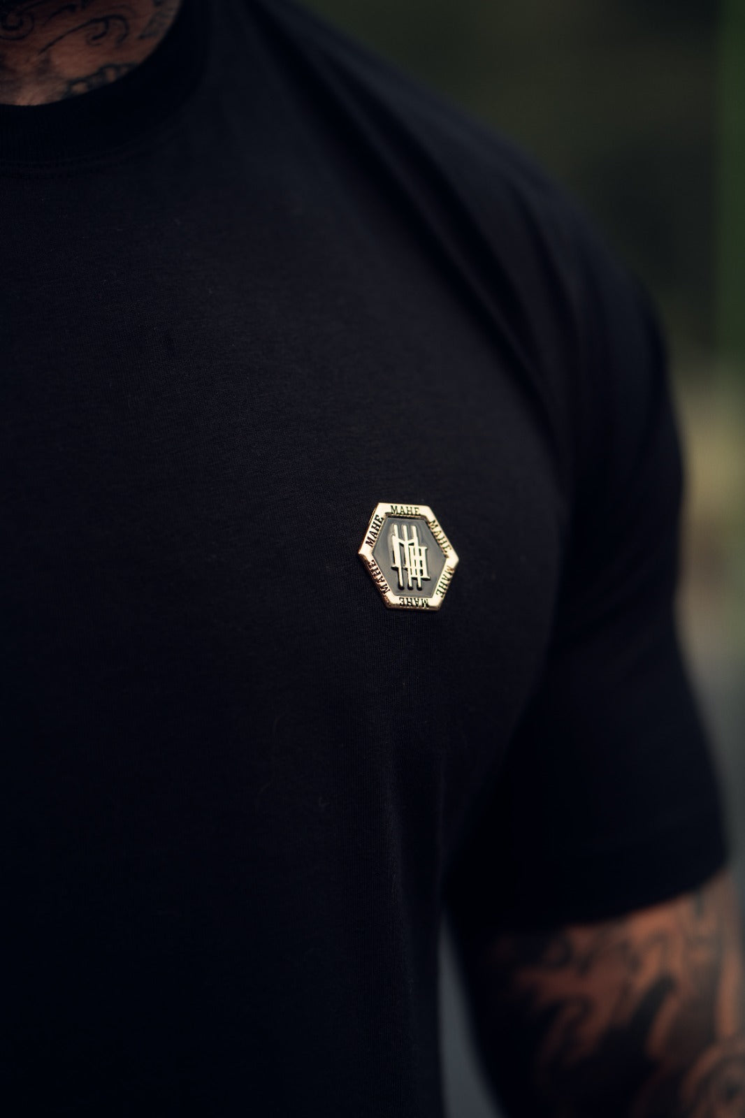 camiseta mahe winter block black