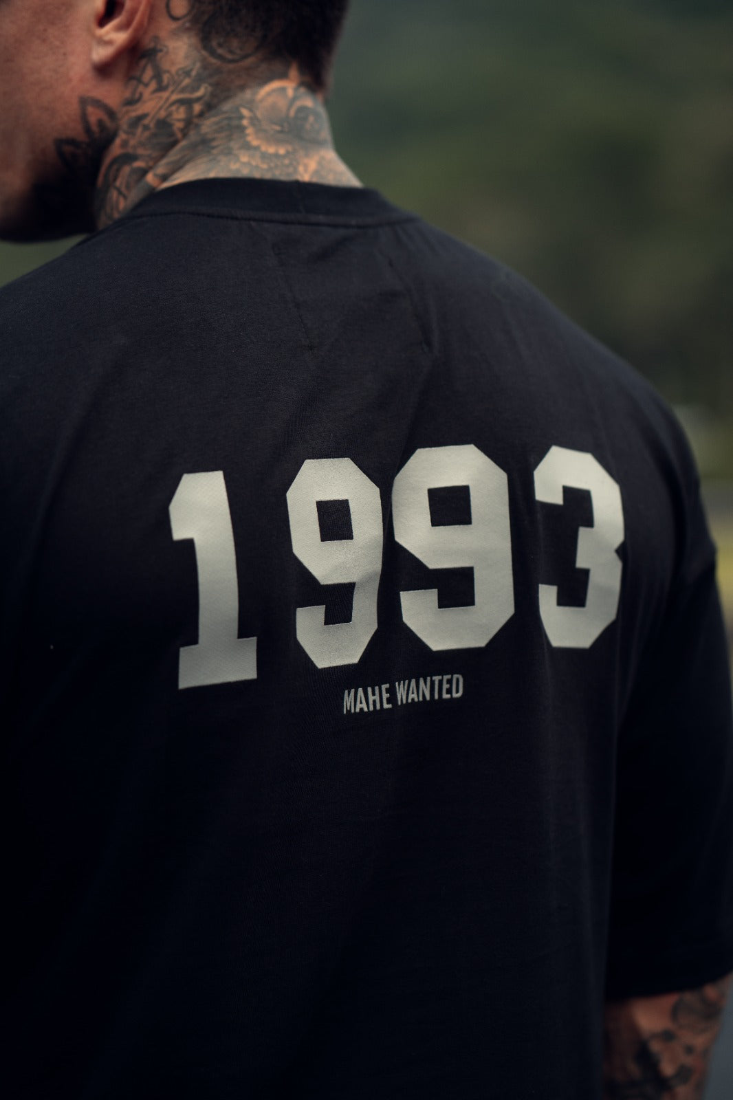 camiseta mahe over memories 1993 black