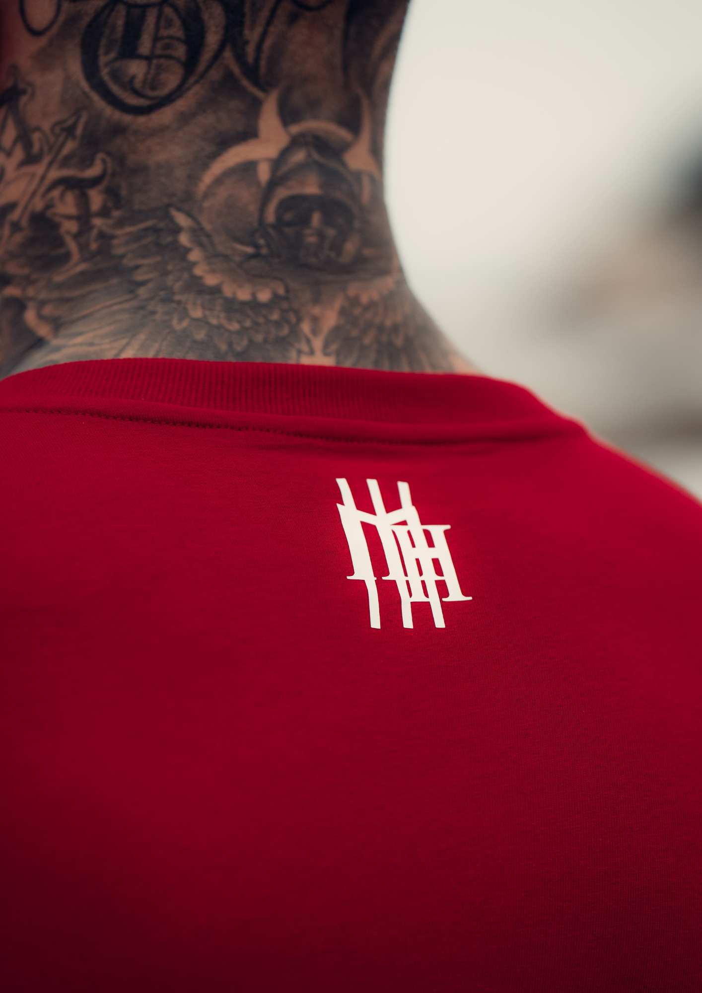 camiseta mahe island red