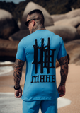 Camiseta Mahe Spray Blue