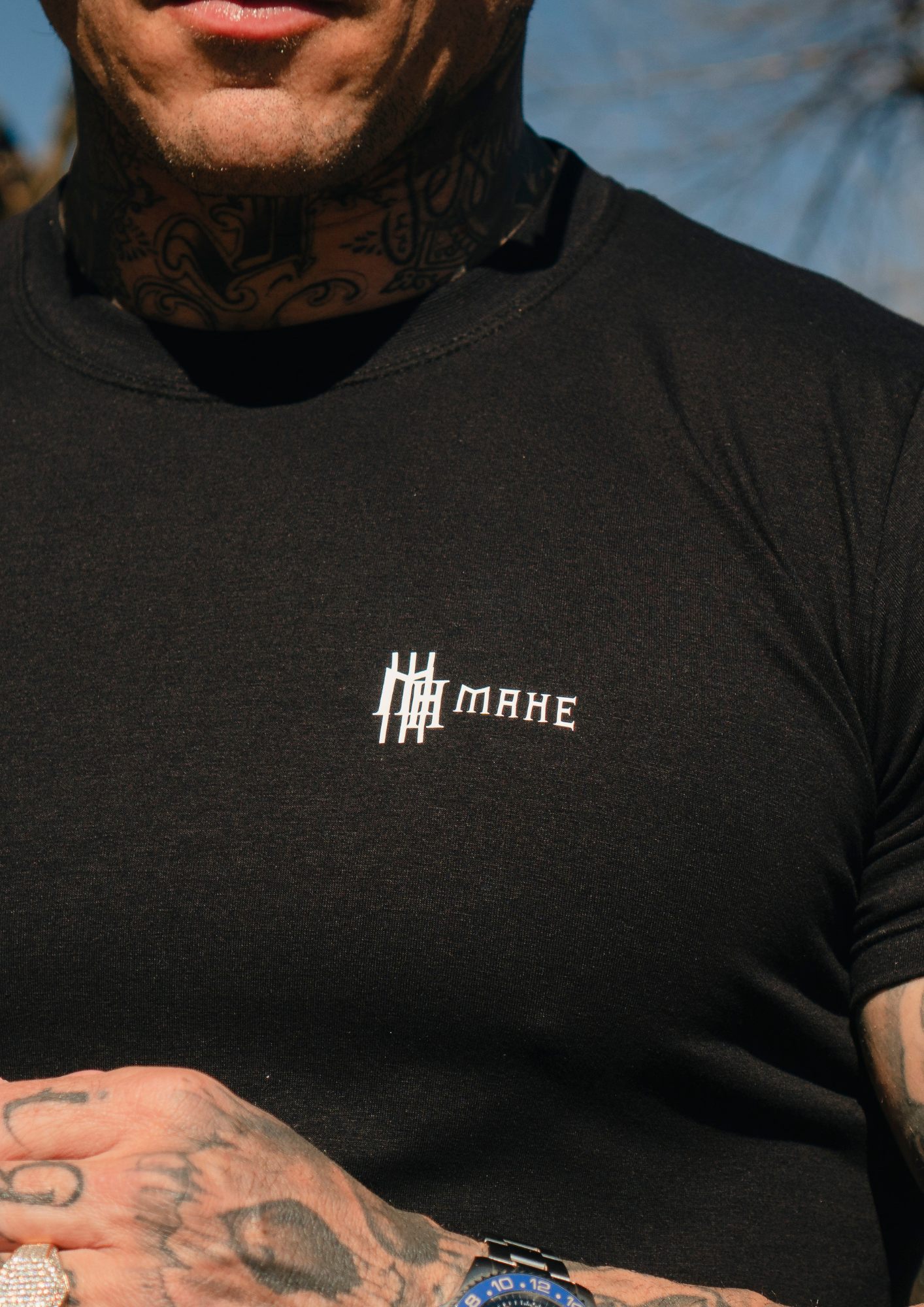 camiseta mahe indispensable black