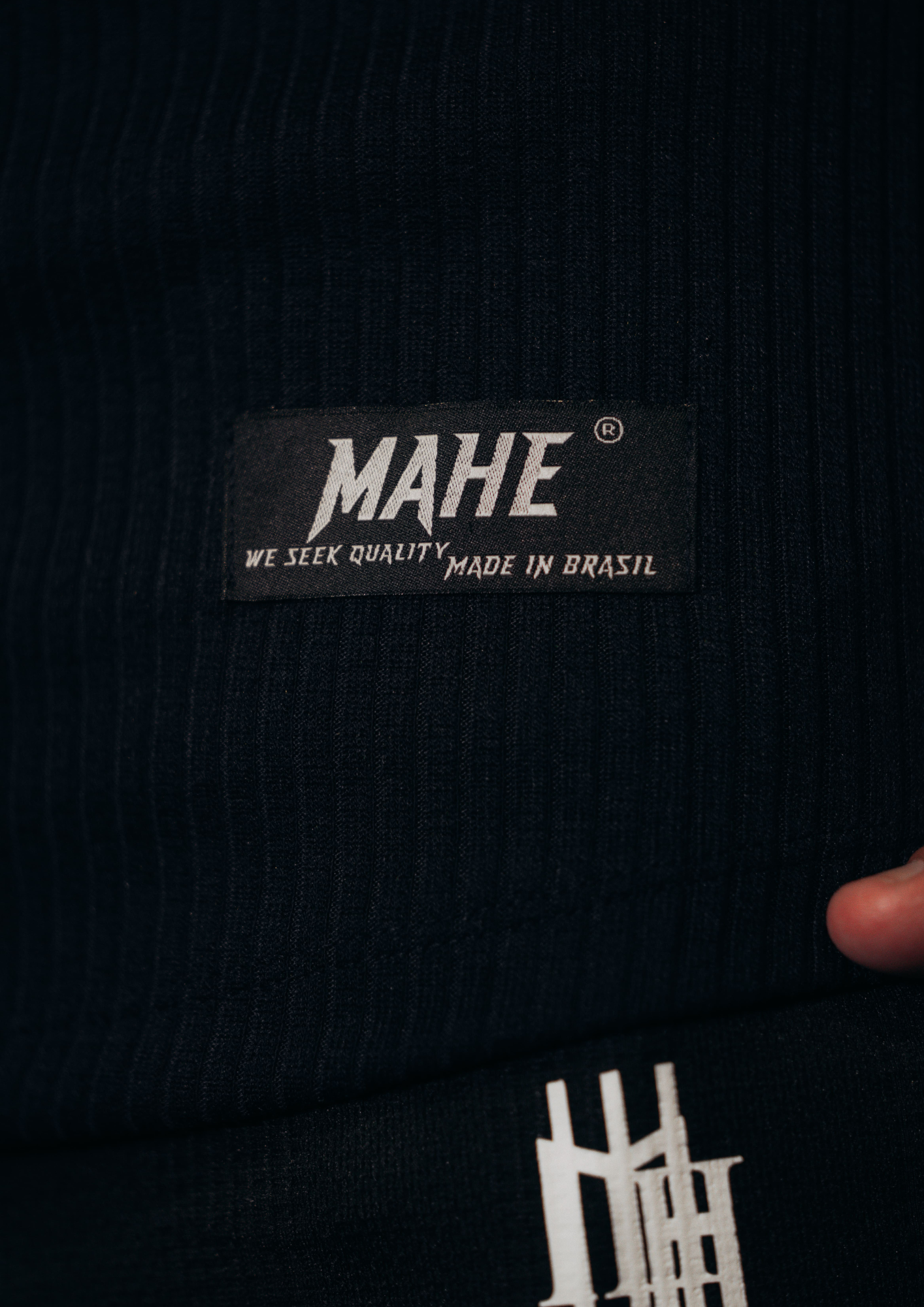 manga longa mahe canelada blue leave your mark