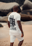 Camiseta Mahe Spray White