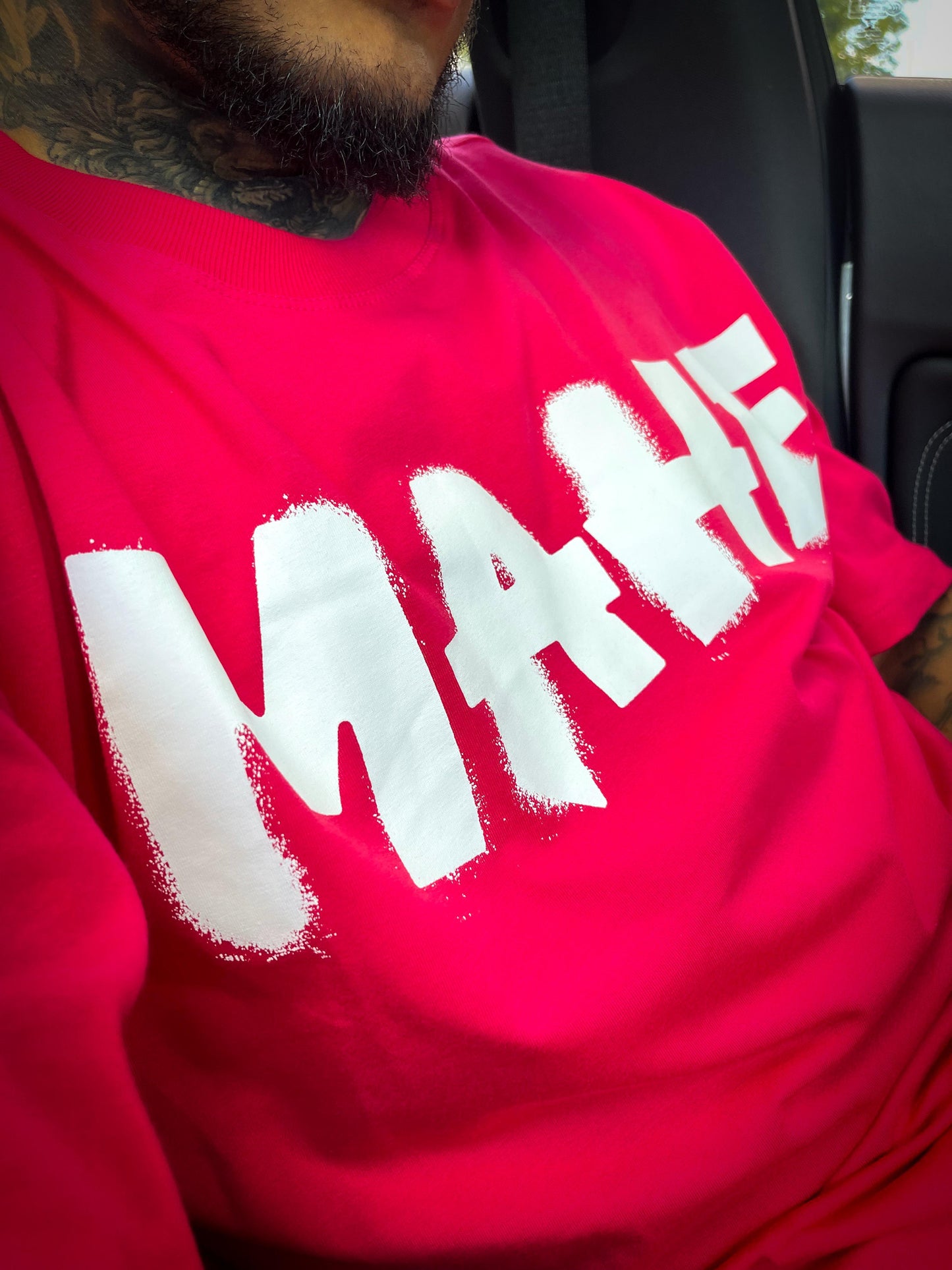 camiseta mahe over fleck pink