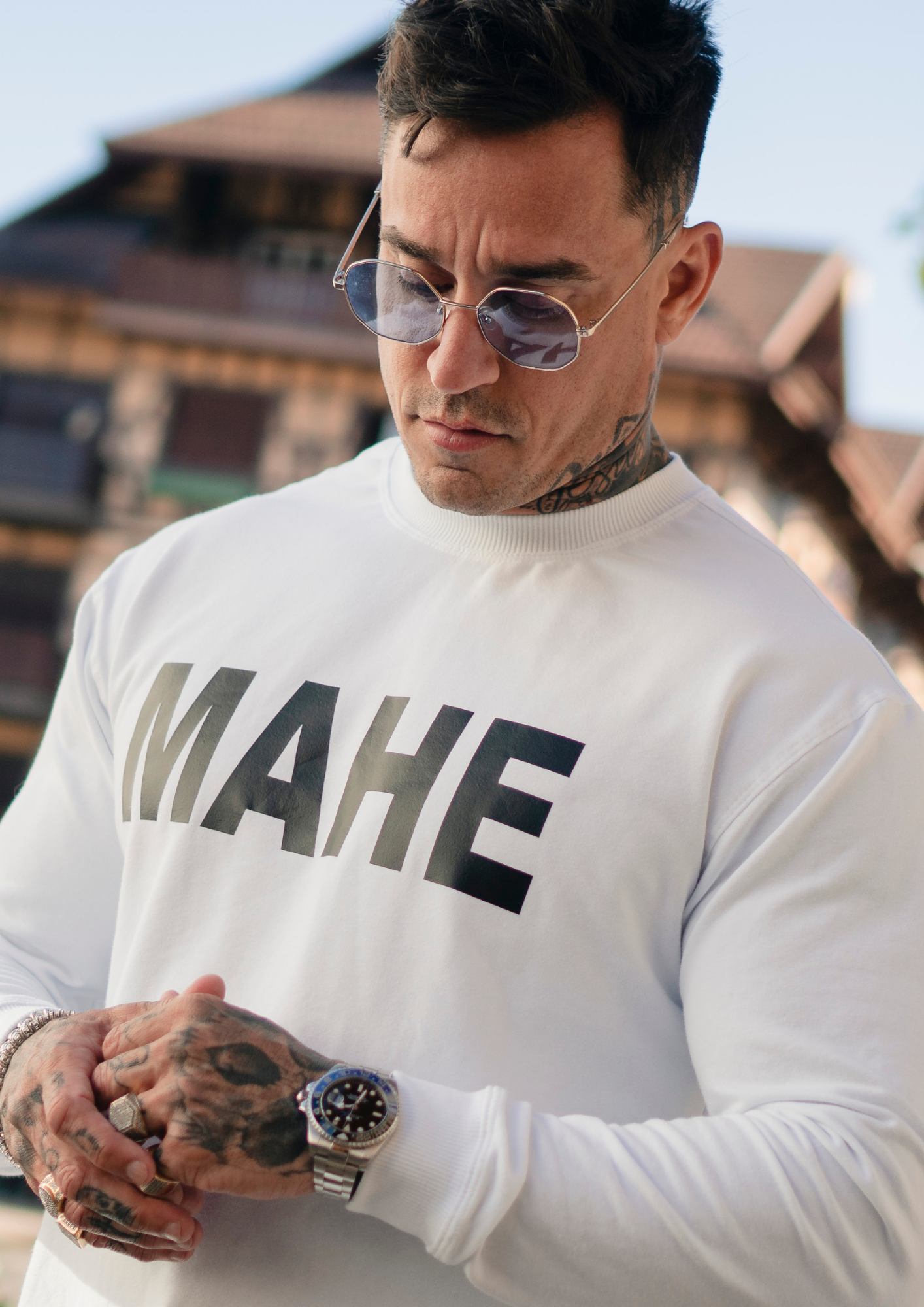 moletom mahe effortless white