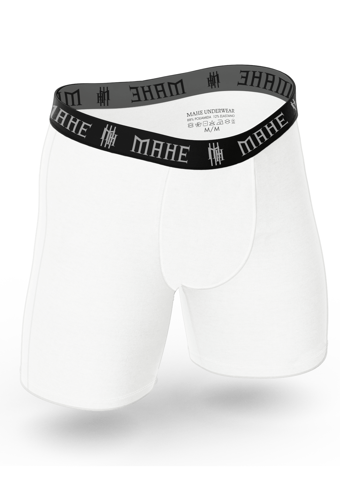 cueca mahe boxer cotton white ref. 2020