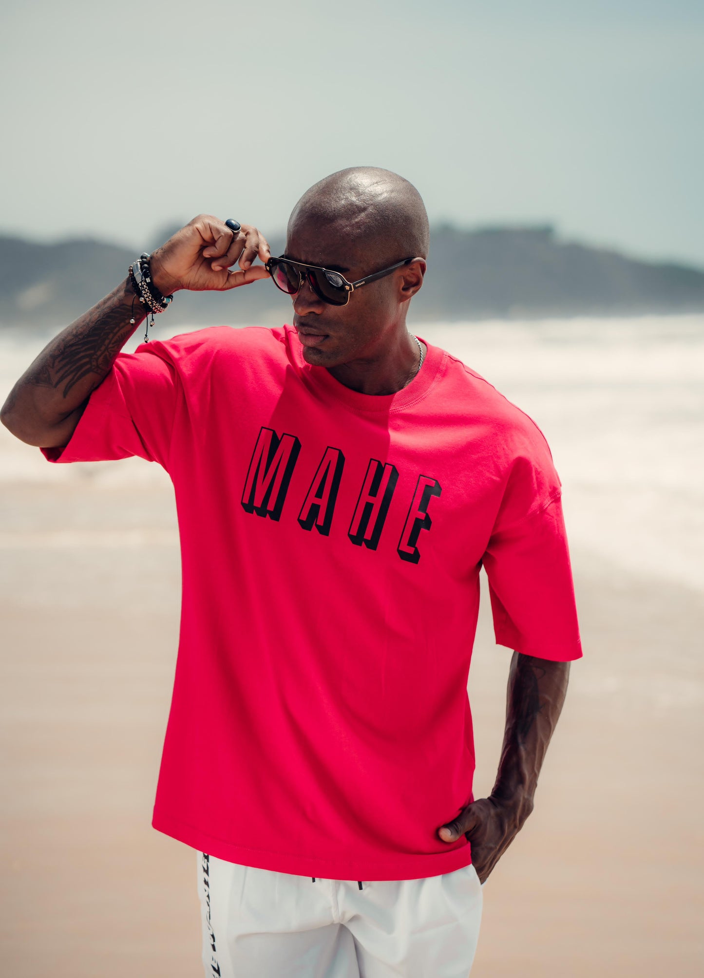 camiseta mahe over obscurity pink