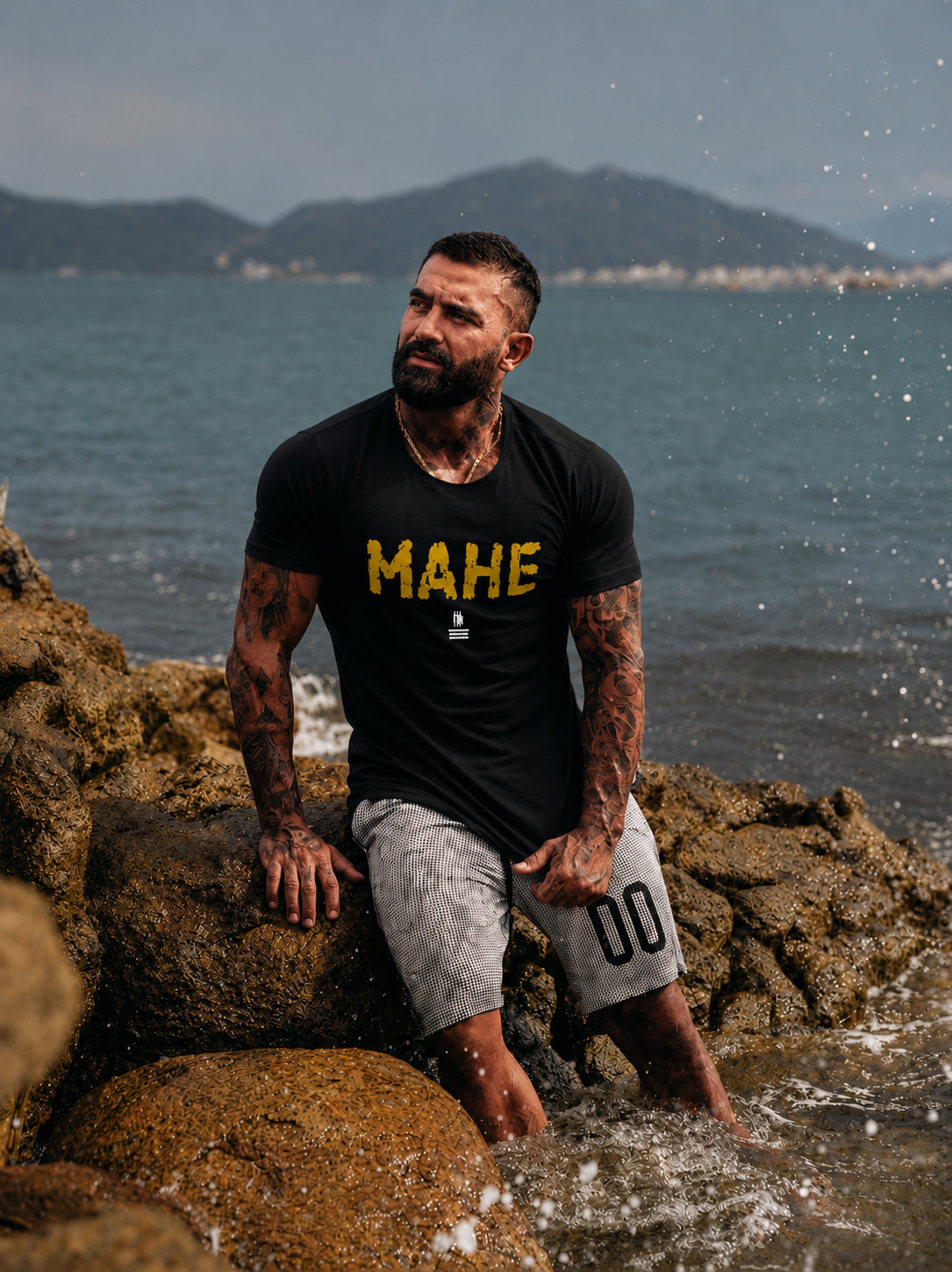 camiseta mahe yellow time