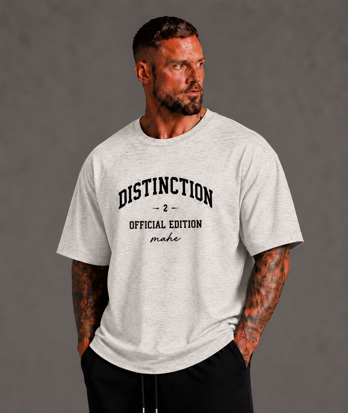 camiseta mahe over distinction