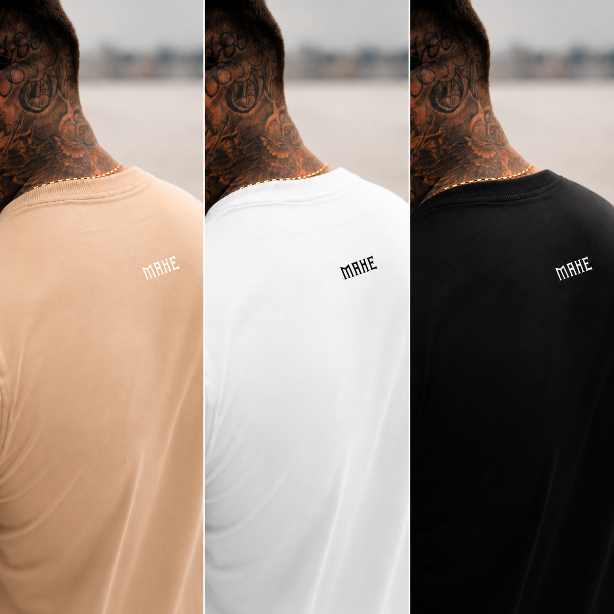 pack de camisetas mahe carmel