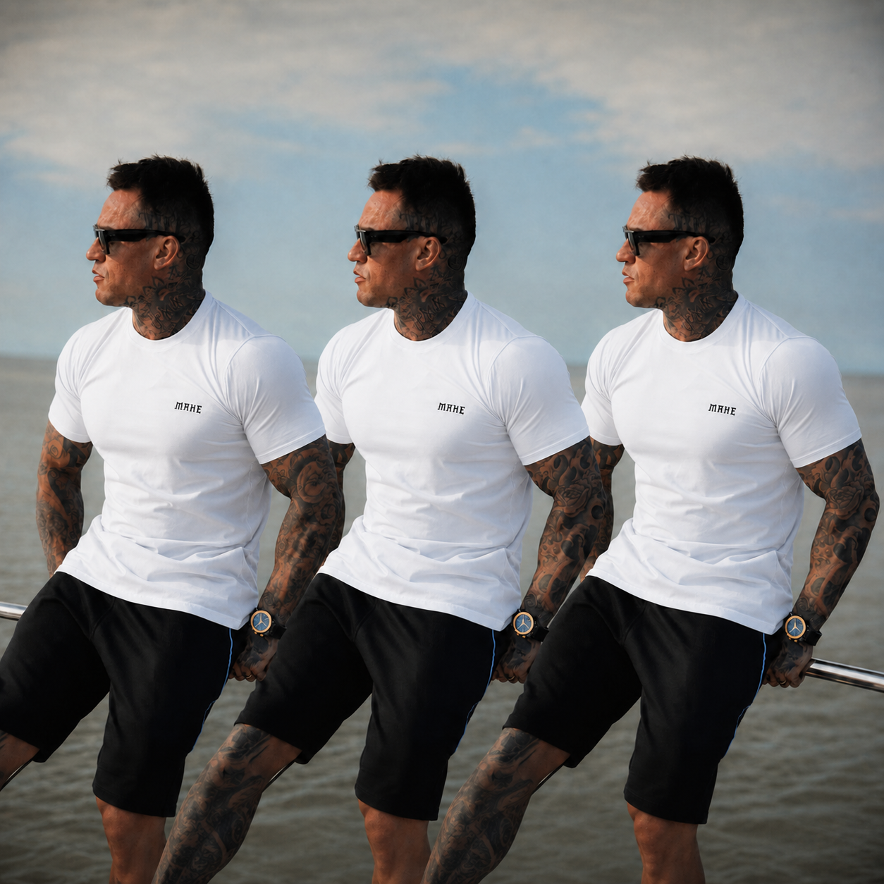 pack de camisetas mahe carmel