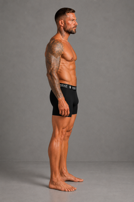 Cueca Mahe Boxer Cotton Black Ref. 2020