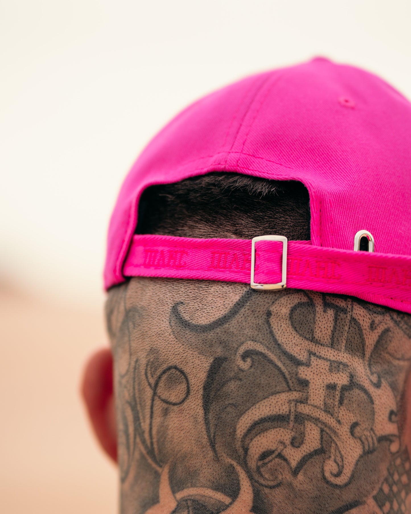 boné mahe pink sing