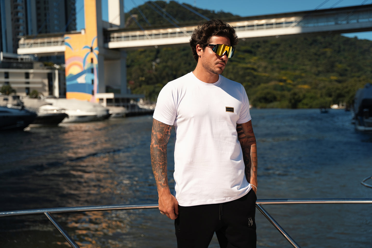camiseta mahe ferrari white