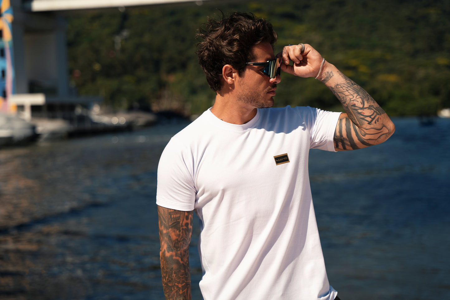 camiseta mahe ferrari white