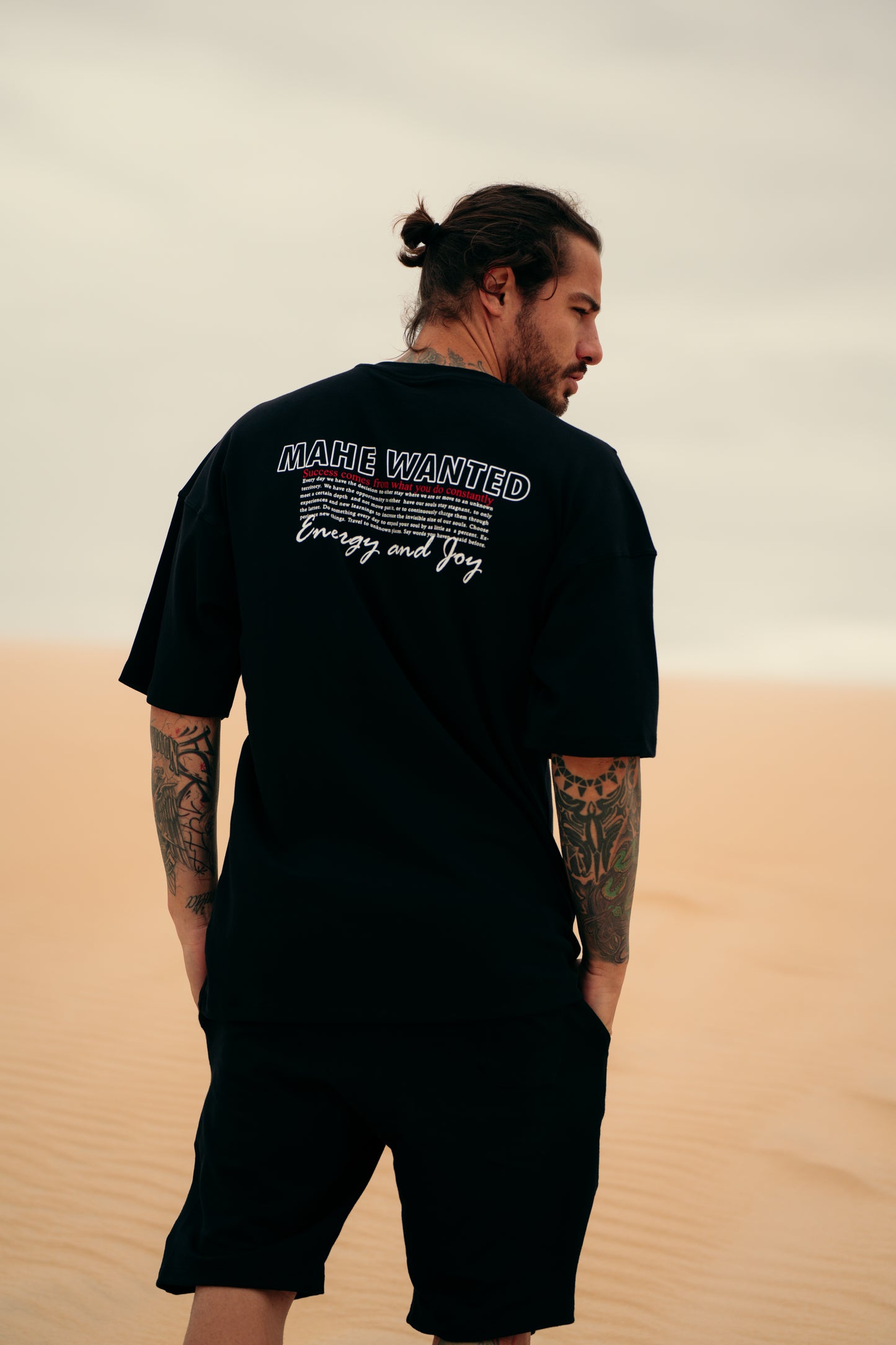 camiseta over mahe energy black