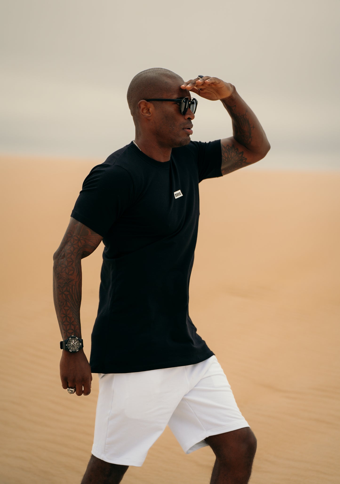 camiseta mahe black emblem