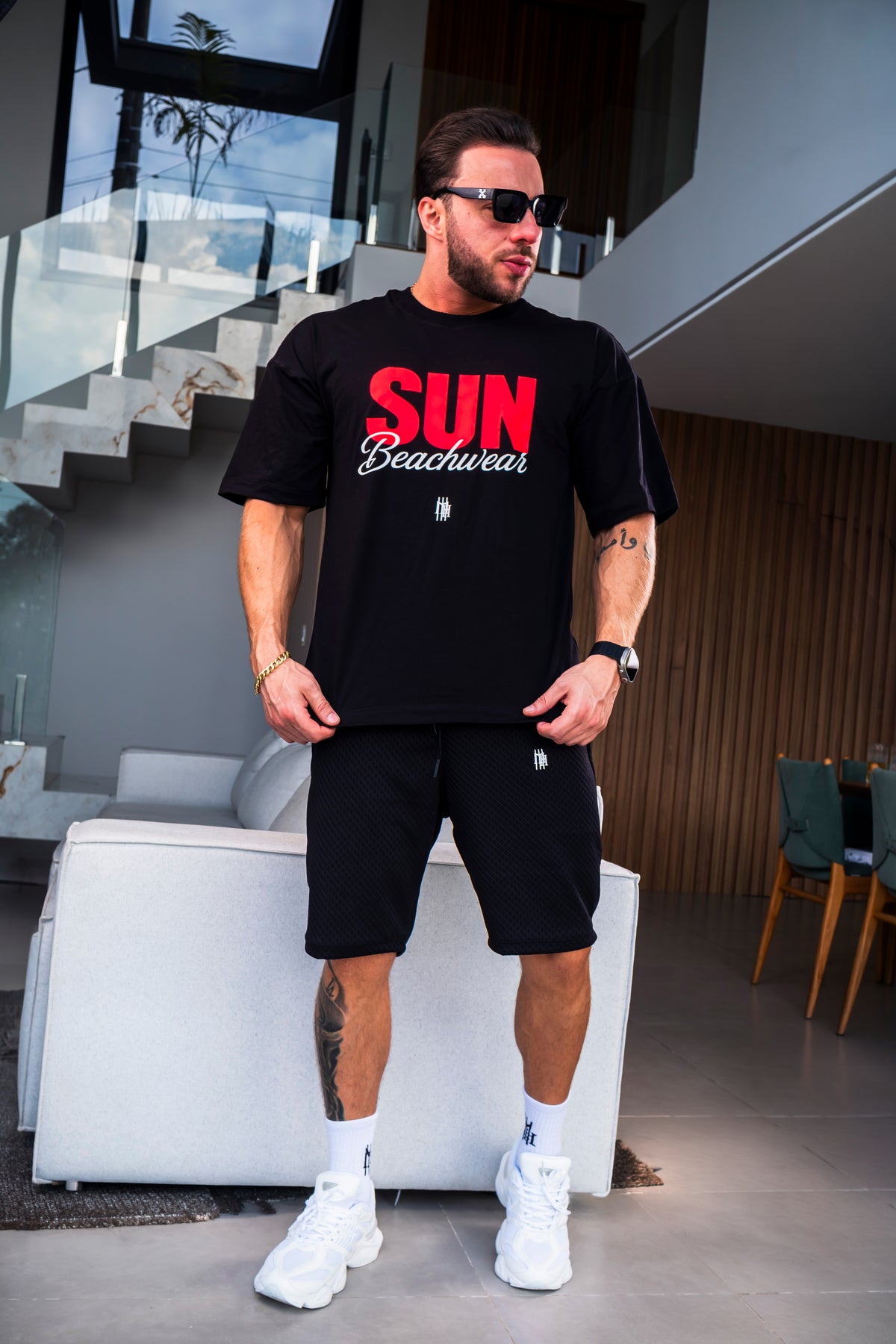 camiseta mahe over sun beach