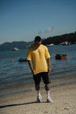 Camiseta Mahe Oversize Spray Paint Sunlight Yellow