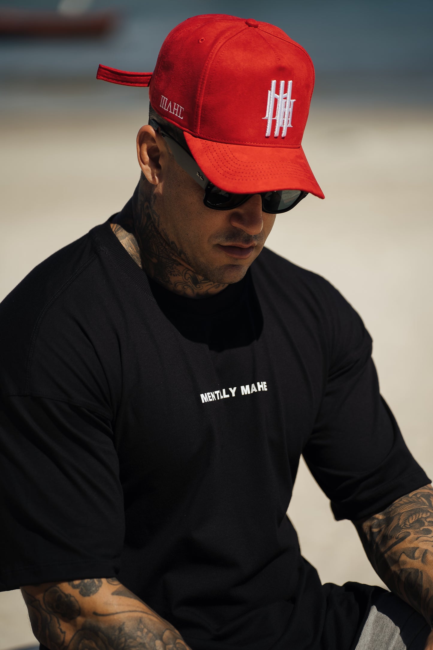 camiseta mahe oversize mentally mahe black