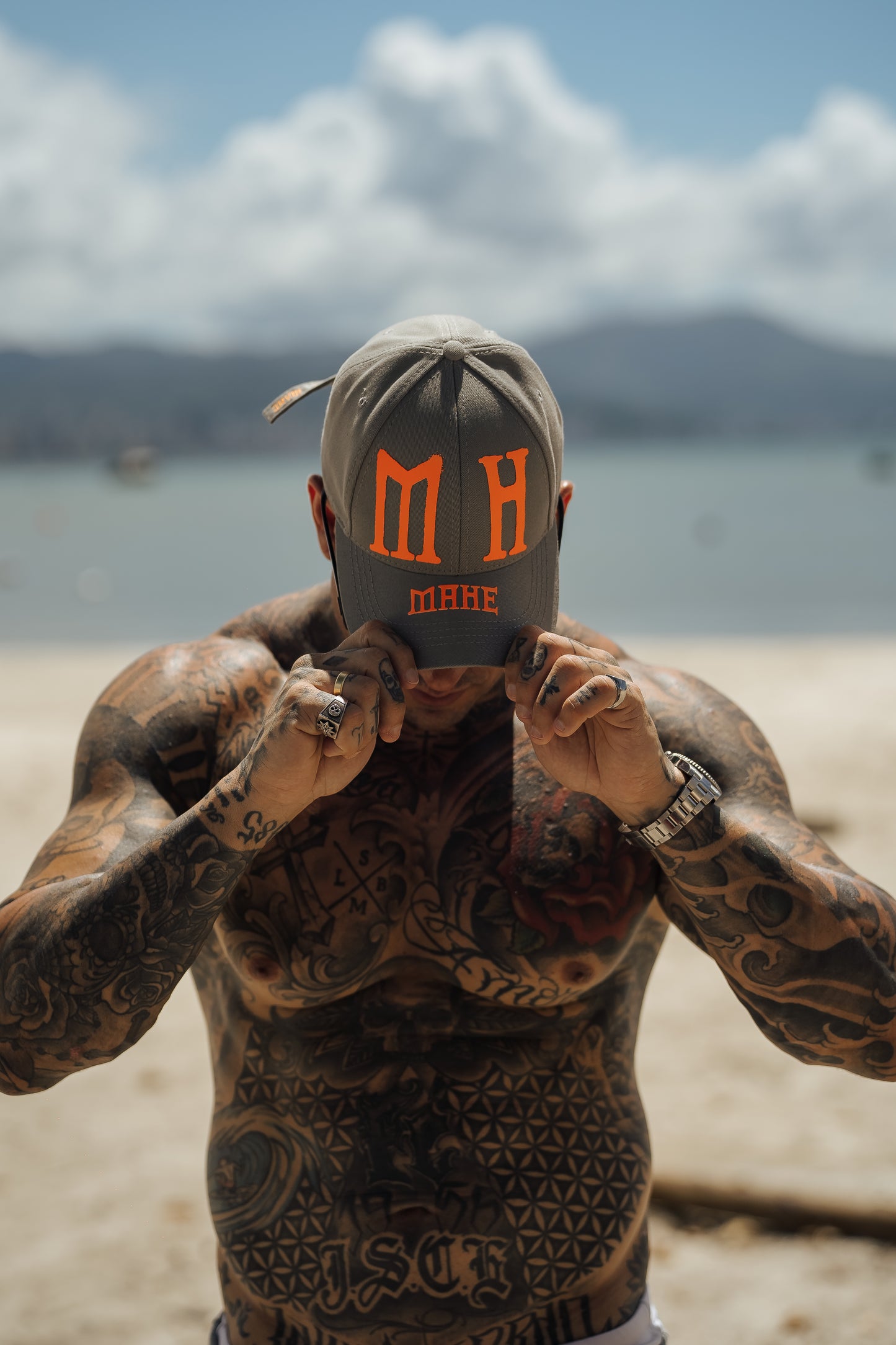 cap mahe mh gray