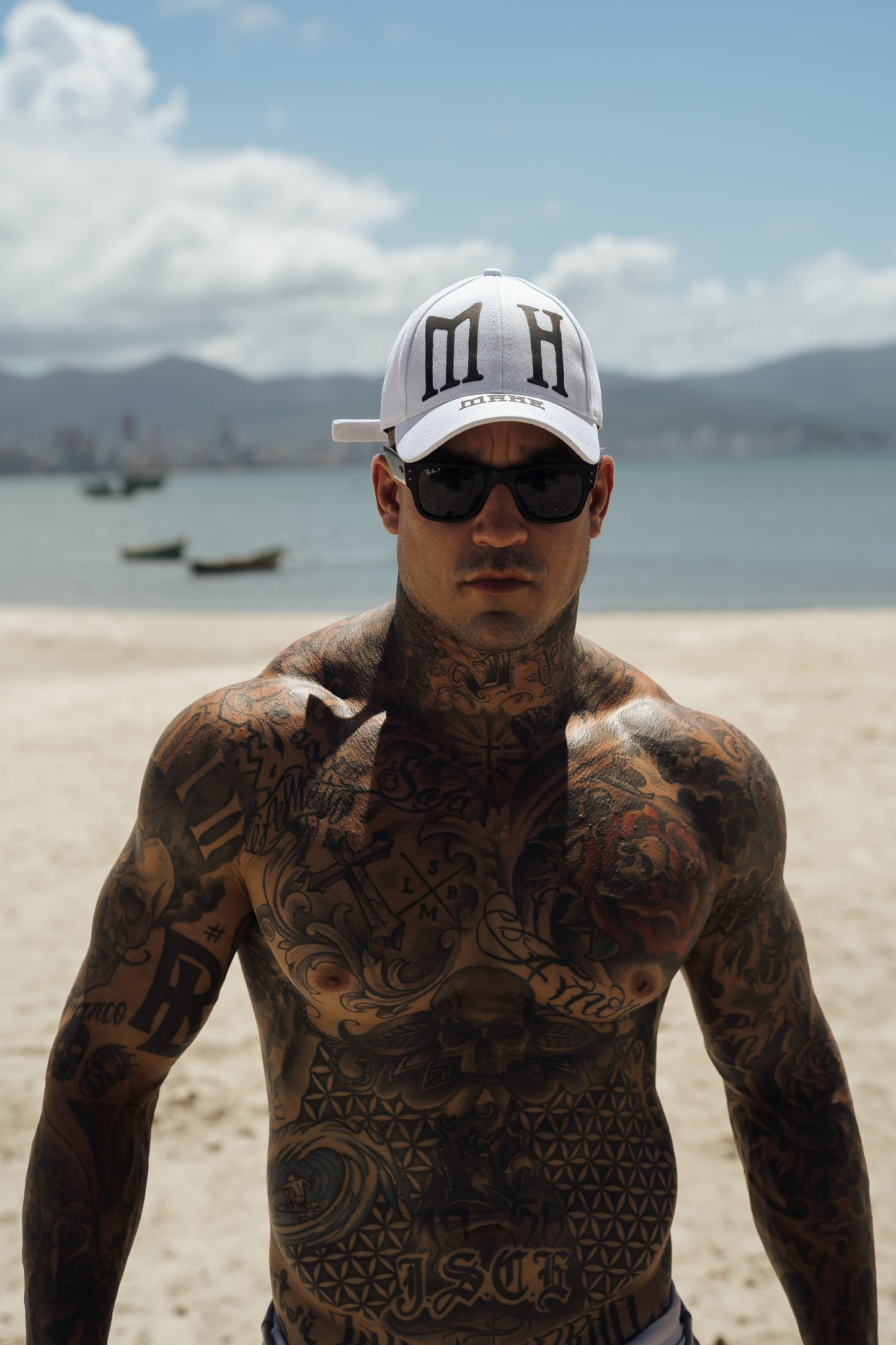 cap mahe mh white