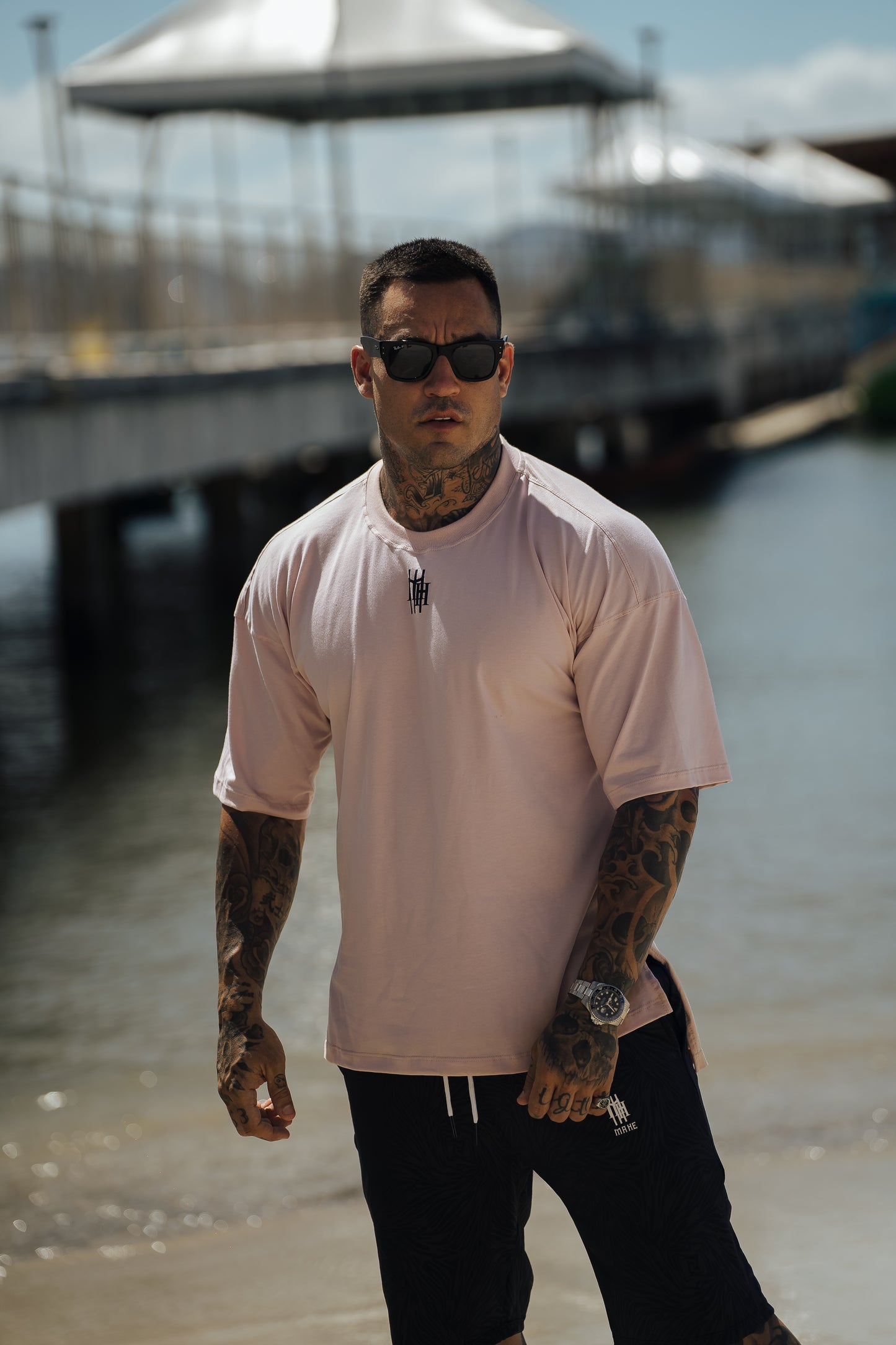 camiseta mahe over rosé persistence