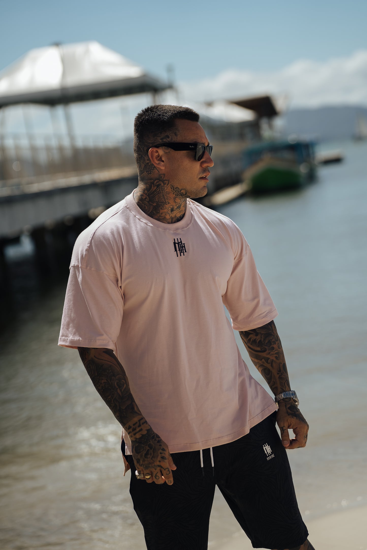 camiseta mahe over rosé persistence