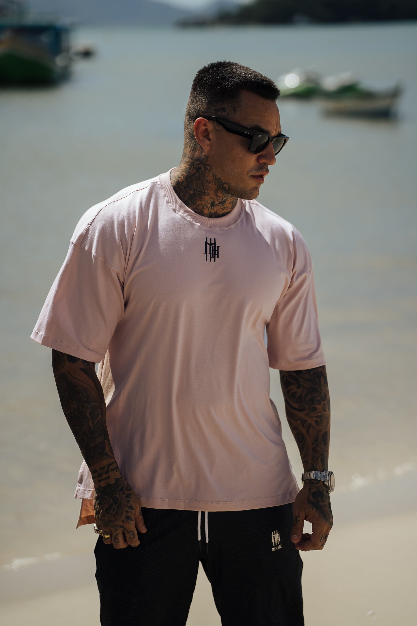 camiseta mahe over rosé persistence