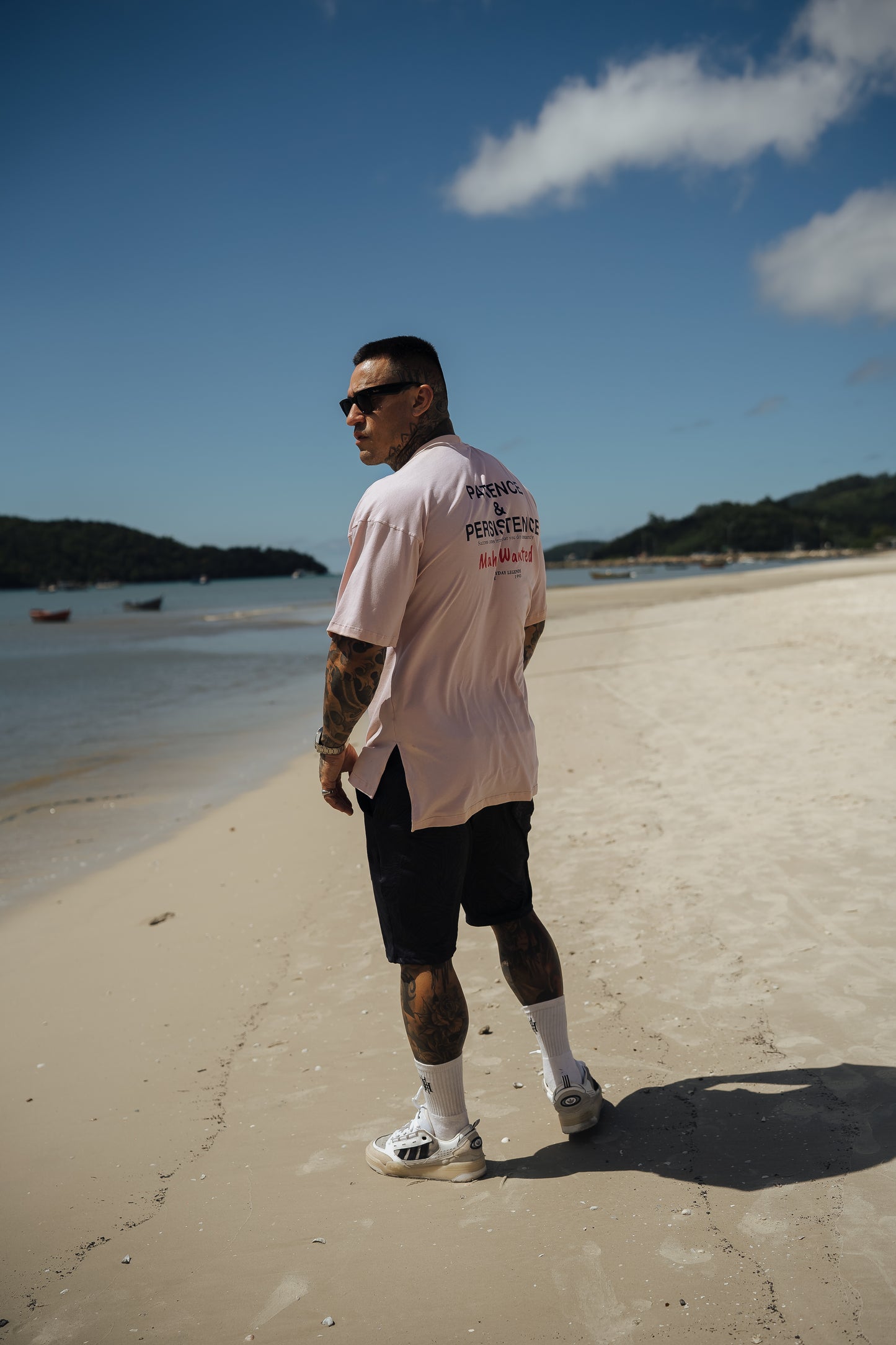 camiseta mahe over rosé persistence