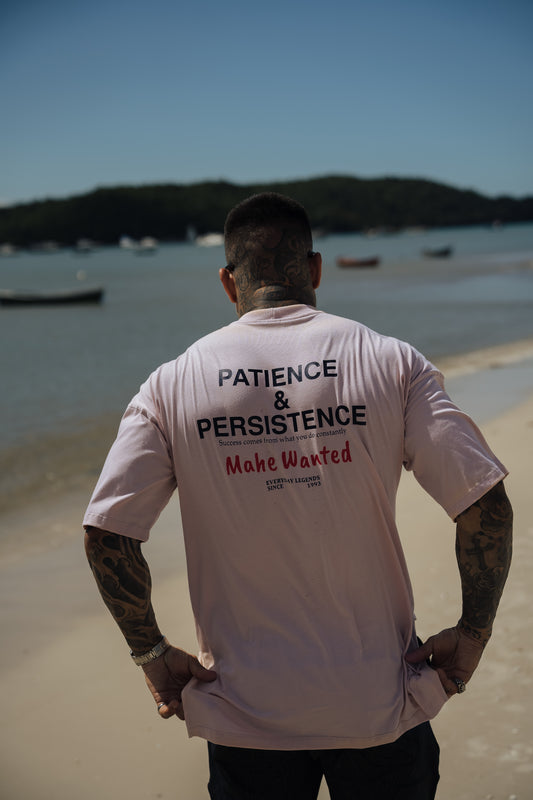 Camiseta Mahe Over Rosé Persistence