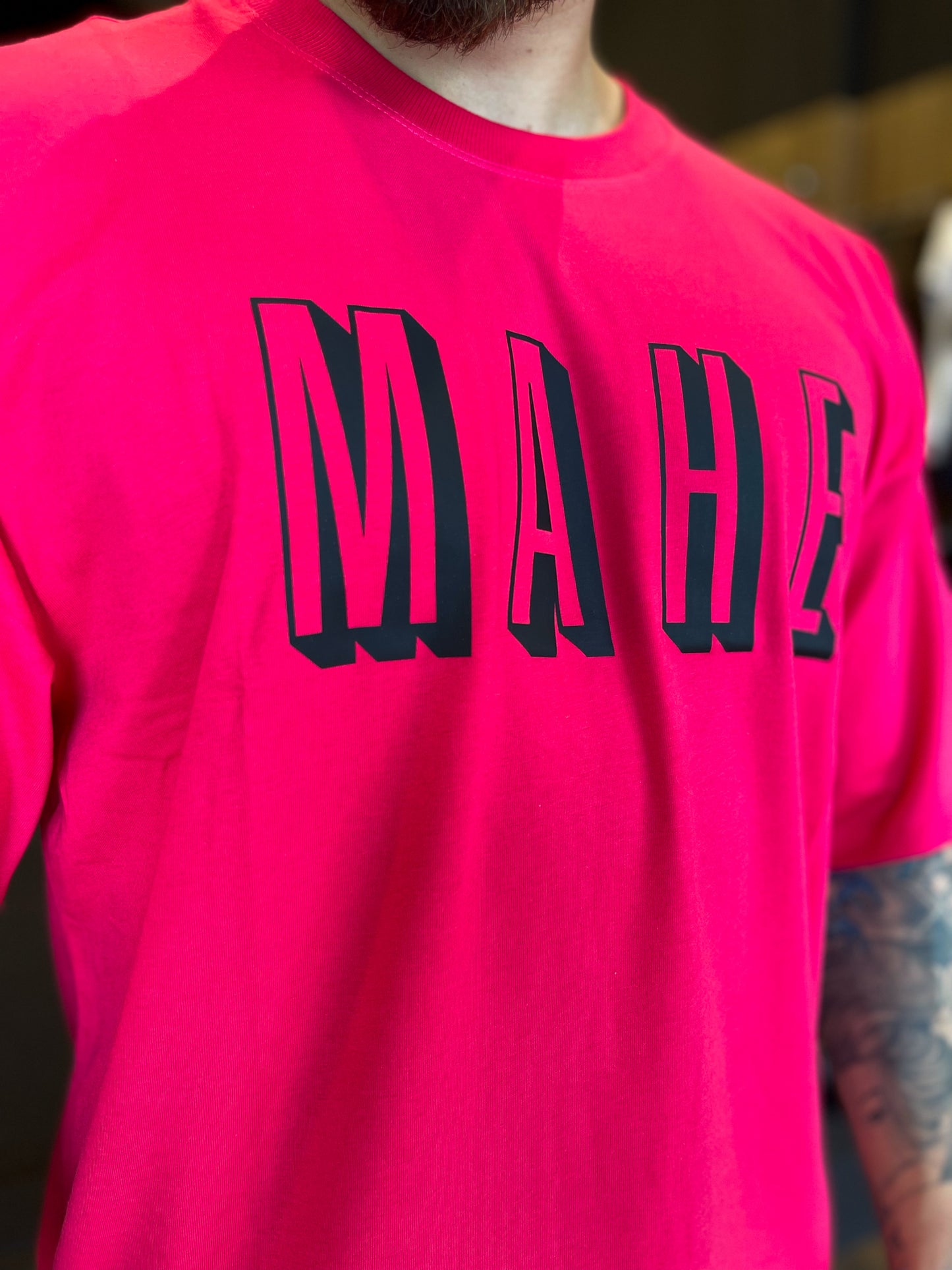 camiseta mahe over obscurity pink