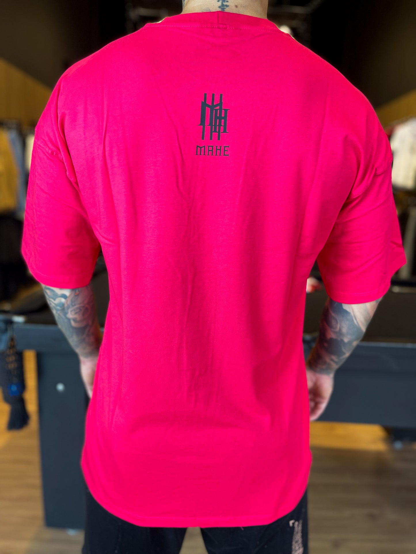 camiseta mahe over obscurity pink