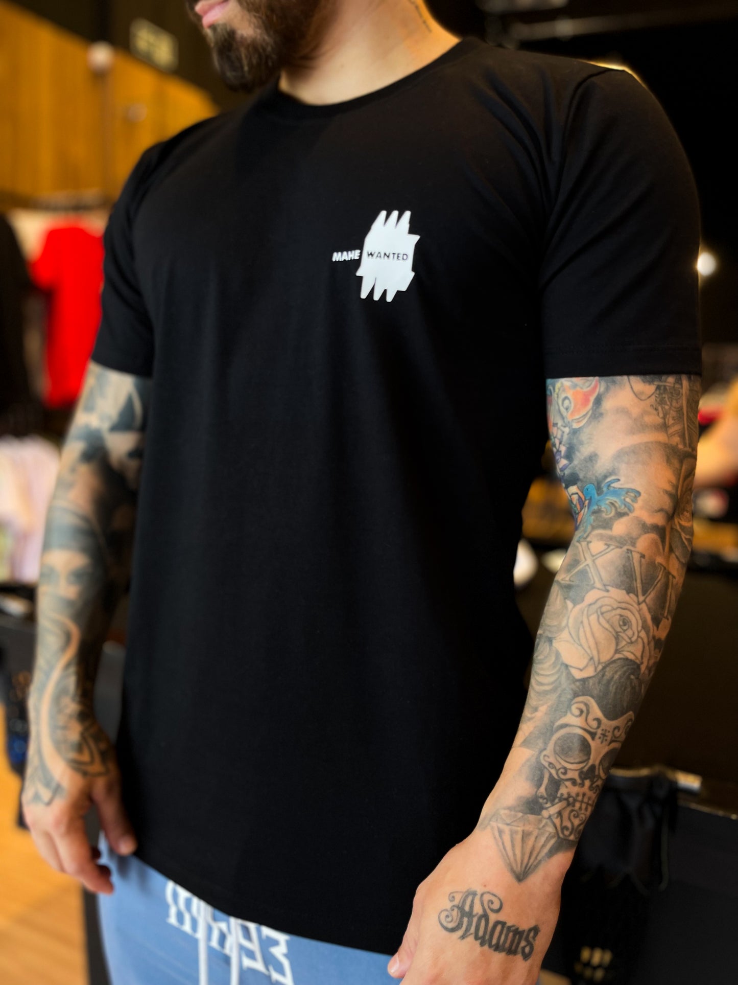 camiseta mahe black yin yang