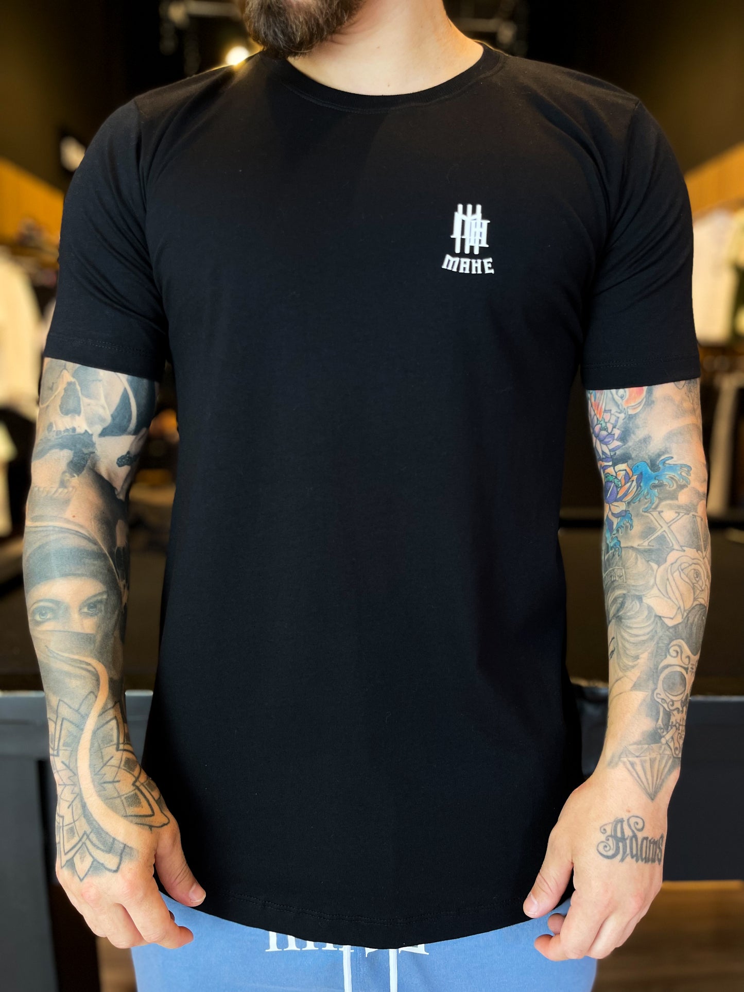camiseta mahe battle field black