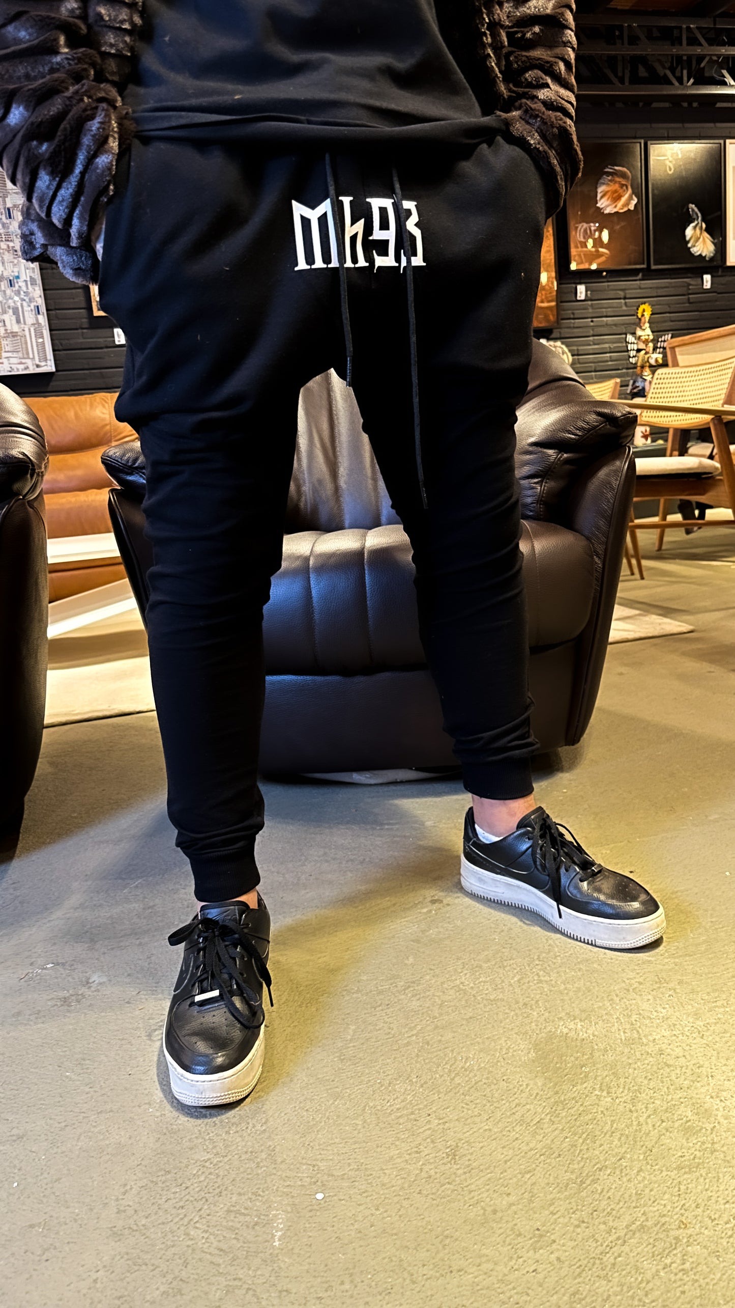 calça mahe black trip