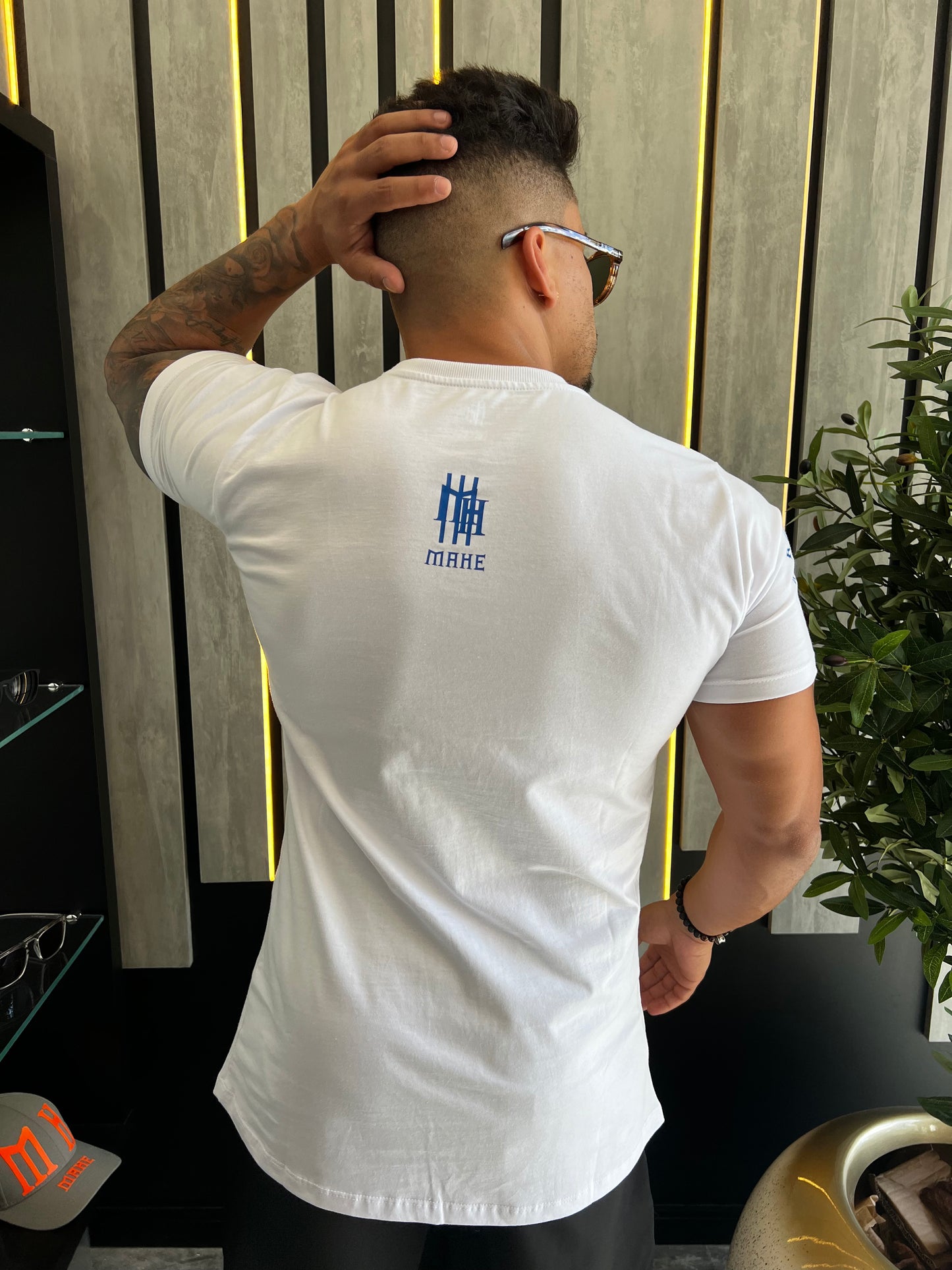 camiseta mahe spiral white