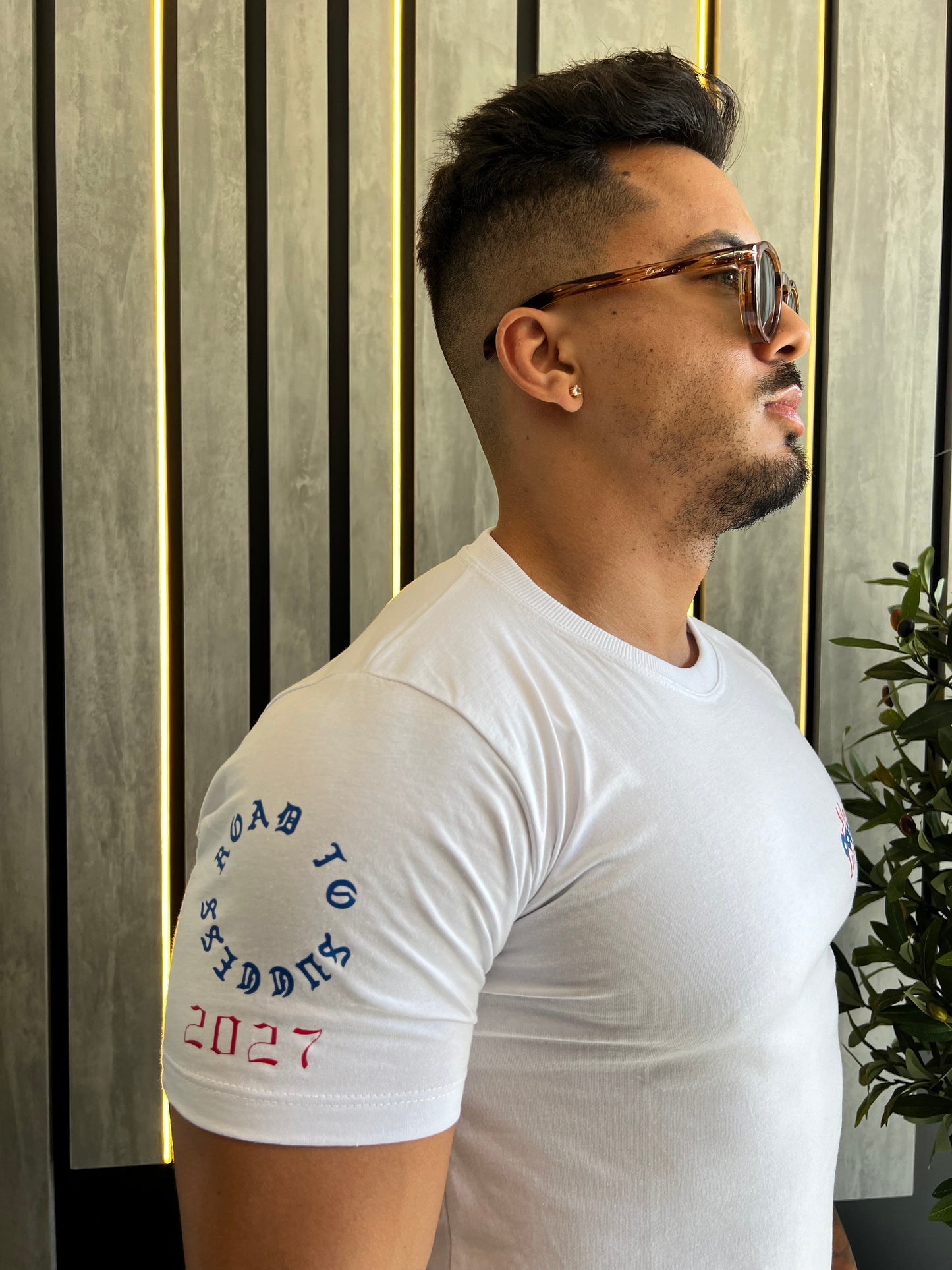 camiseta mahe spiral white