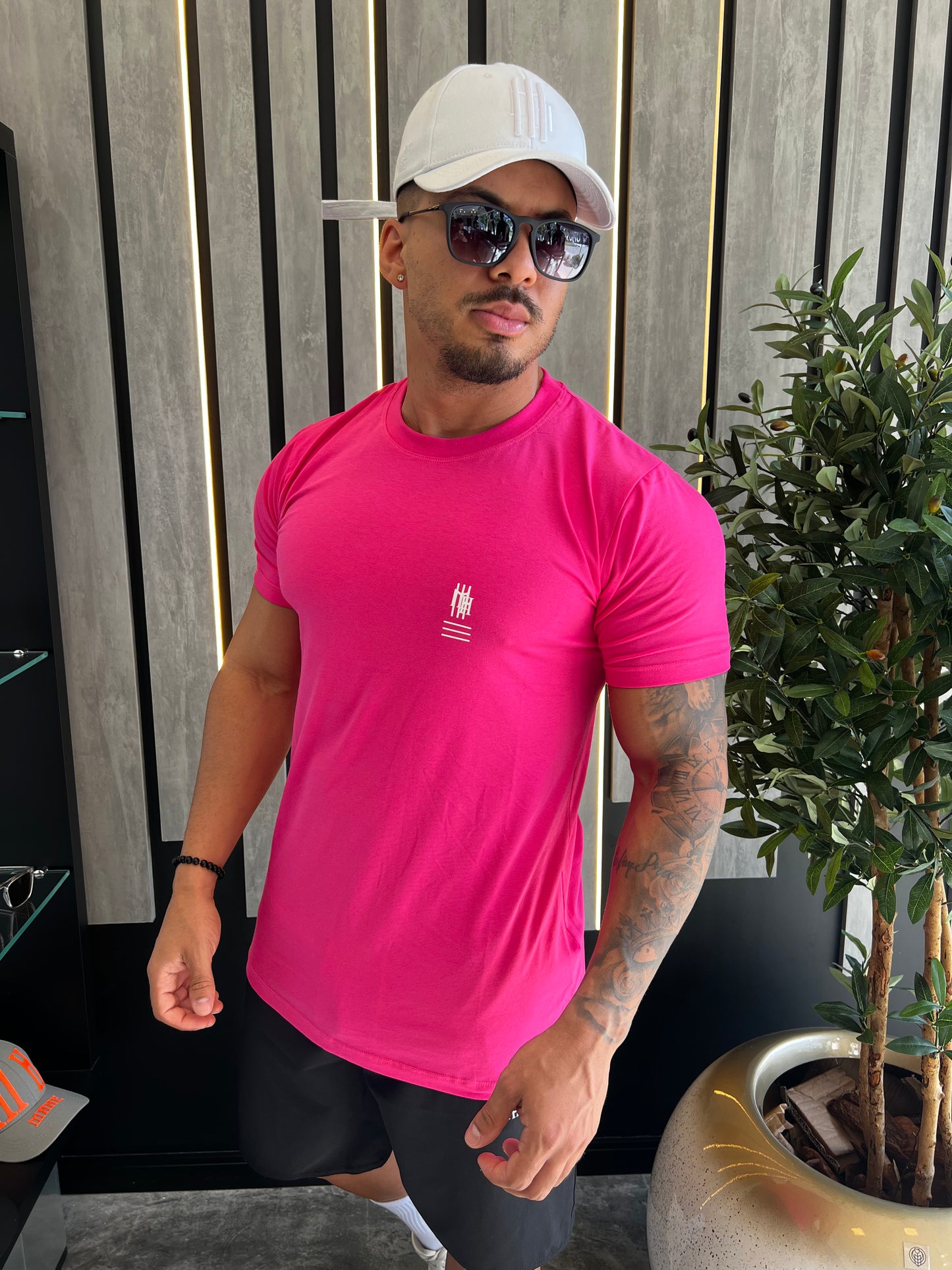 camiseta mahe pink autumn feelings